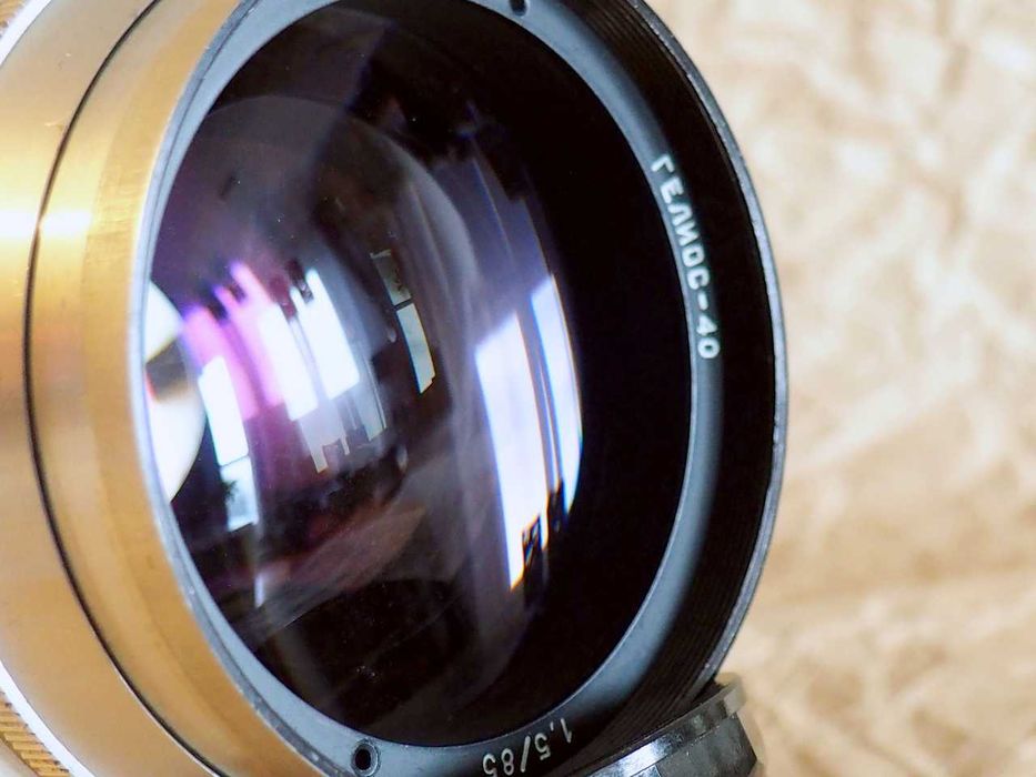 Obiektyw Helios-40 85mm f1.5(biały, raritet).