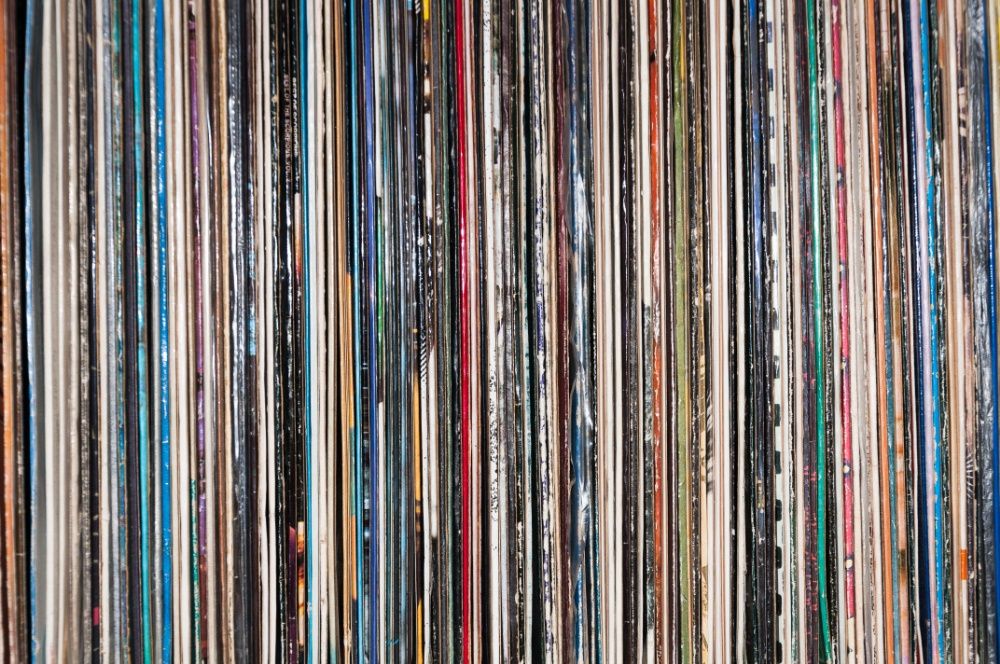 Коллекция виниловых пластинок Колекція вінілових платівок