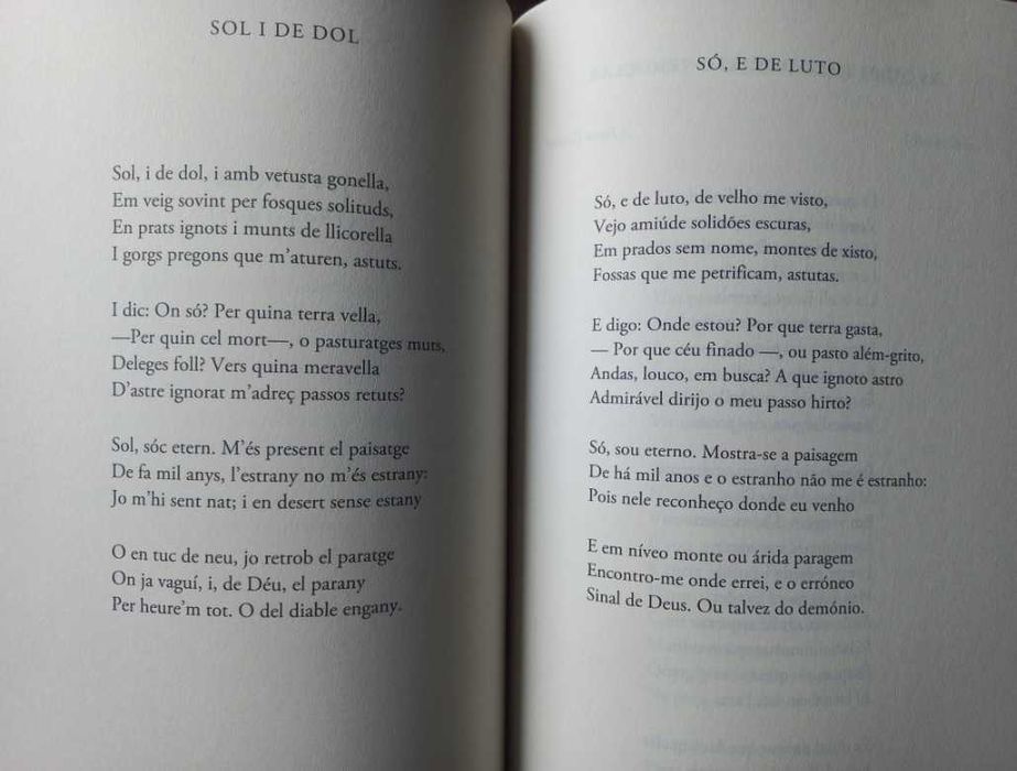 Resistir ao Tempo -  Antologia de Poesia Catalã (Edição Bilingue)