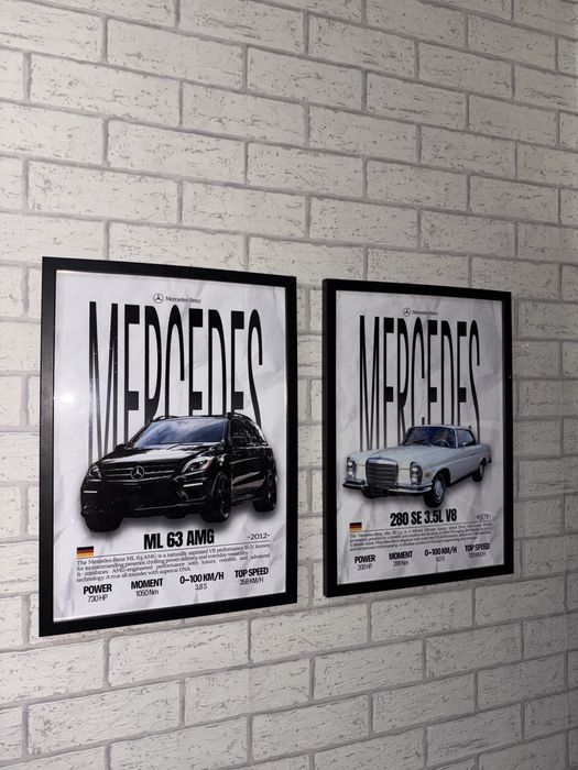 Mercedes obaraz plakat motoryzacja na sciane