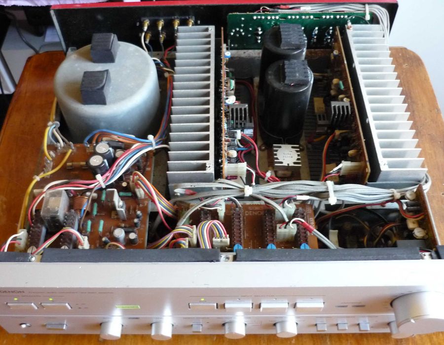 топ под винил и не только DENON PMA-550 2x140W 14kg Japan 1980