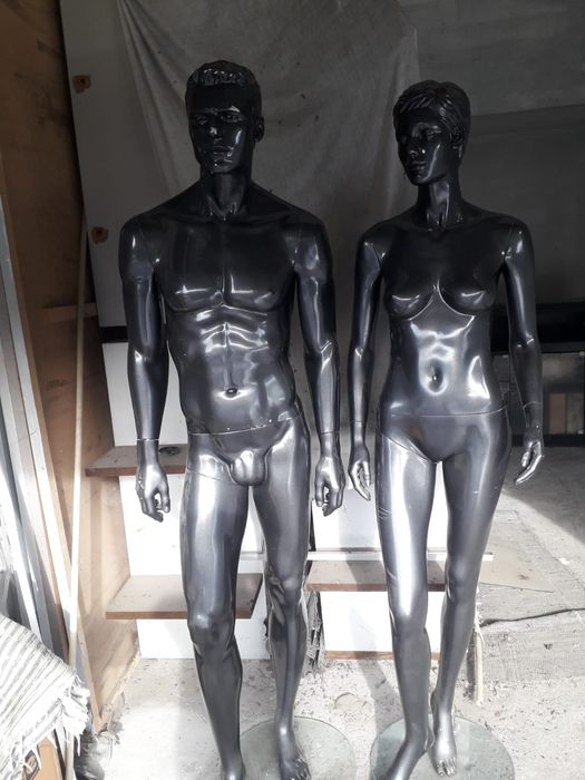 Manequim masculino e feminino