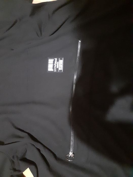Vestido de malha preto oversize da marca carla valente