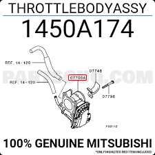 дроссельная заслонка Mitsubishi Lancer 10