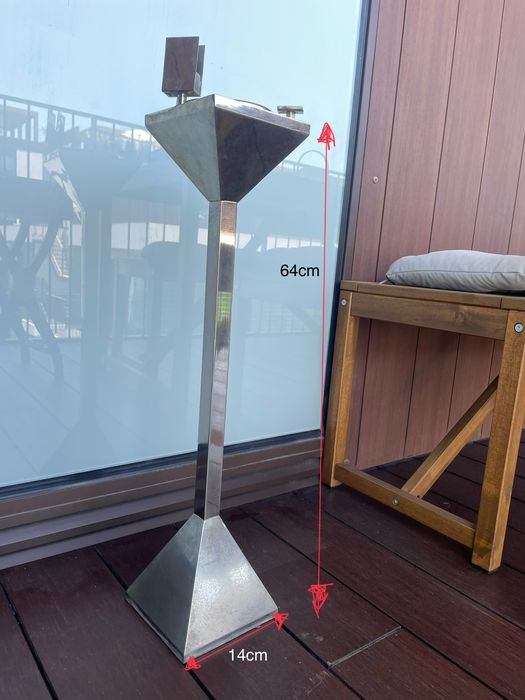 Cinzeiro de pé vintage