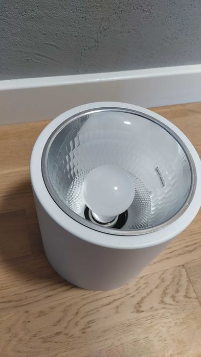 Jupiter 17 POLUX Oprawa lampa natynkowa tuba 8 sztuk biała