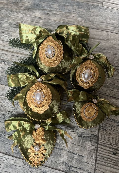 Ялинкові іграшки ручної роботи/ Hand made/ игрушки на ёлку