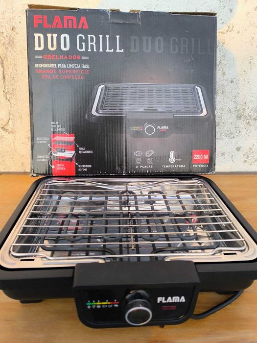 Grelhador Elétrico Flama Duo Gril - 2200 W