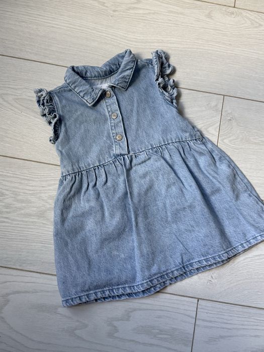 Дитячий джинсовий сарафан Zara