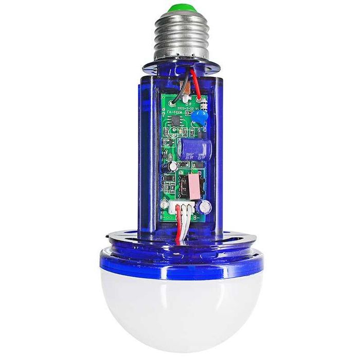 Аварійна акумуляторна лампочка LED 30Вт Е27 3шт 18650 3,7В роздріб/опт