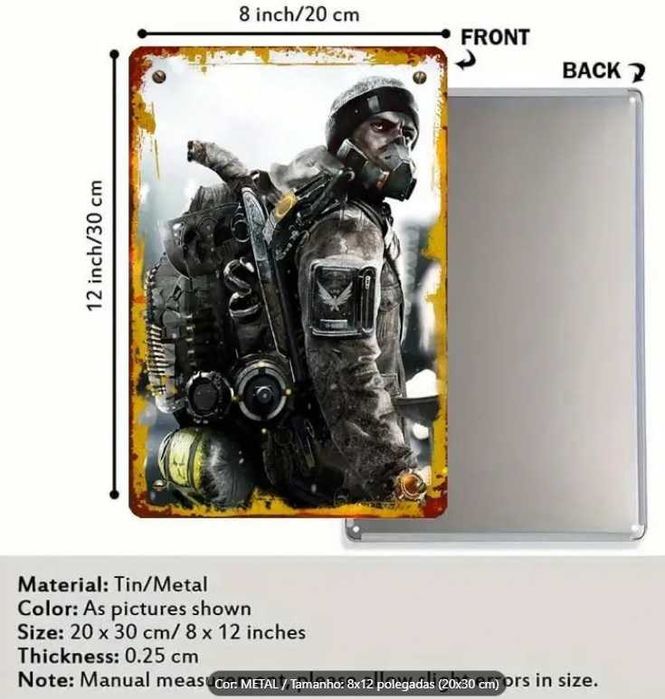 Placa Decor Aluminum