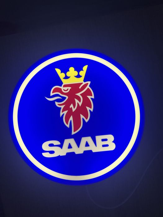 Painel luminoso Saab
