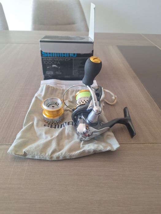 Shimano rarenium 1000 com duas bobines