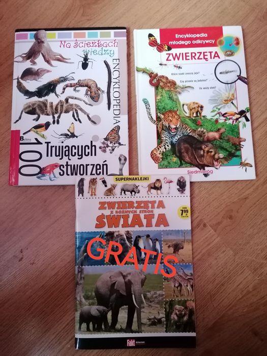 2 encyklopedie o zwierzętach