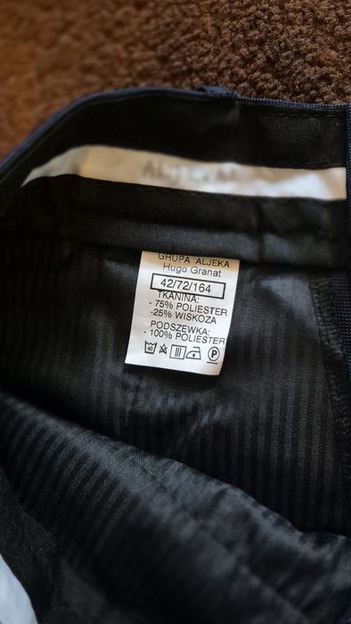 garnitur chłopięcy aljeka r. 164 – granatowy