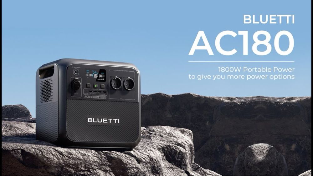 Bluetti AC180 1800W. Європейська версія. В наявності!