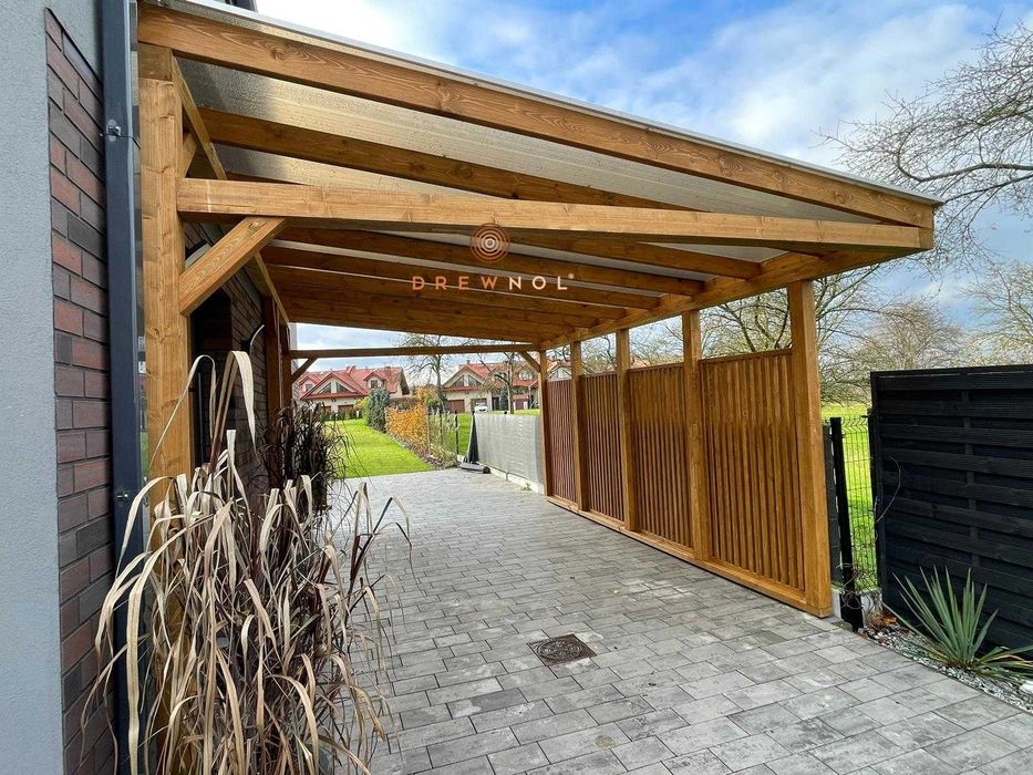 Zadaszenie tarasu wiata pergola altanka carport taras drewniany zadaszenia