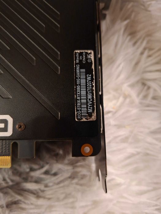 Відеокарта GeForce RTX 3080 10GB ASUS ROG Strix RTX Gaming
