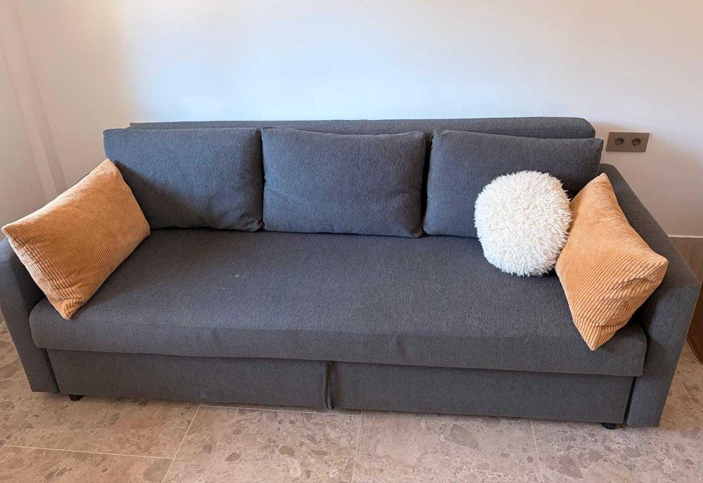 Sofá-cama IKEA FRIHETEN – 3 lugares – cama de casal