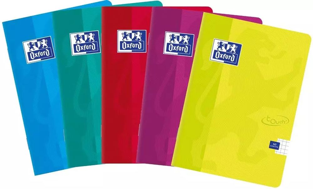 Zeszyt A5/32K linia Touch (10szt) OXFORD. Oxford art. pap.. Nowy Produkt