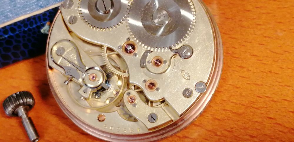 Movimento relógio bolso international watch iwc