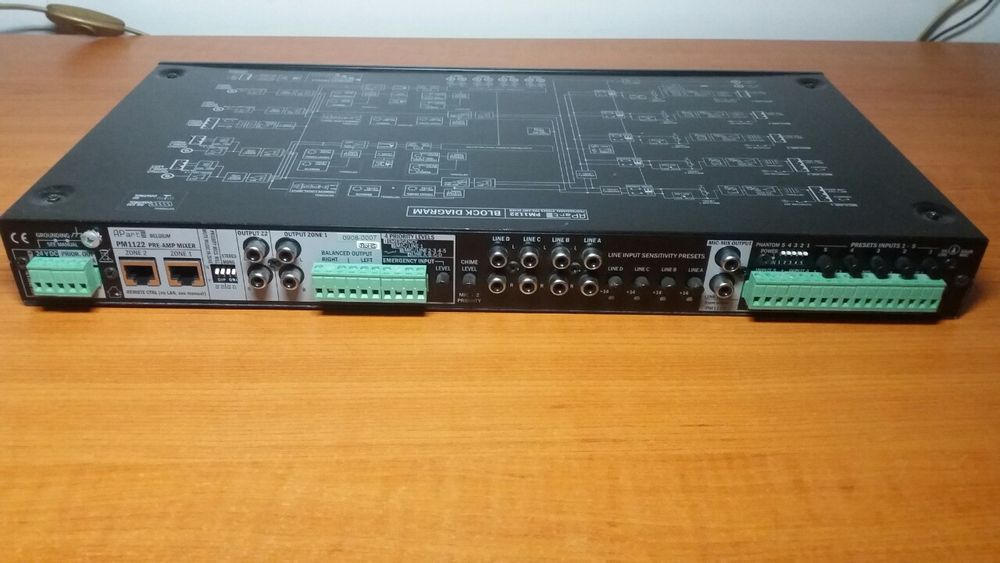 PM1122 Apart Предусилитель, усилитель