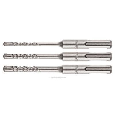 Wiertła do betonu SDS Plus 3szt 6 8 10x110mm