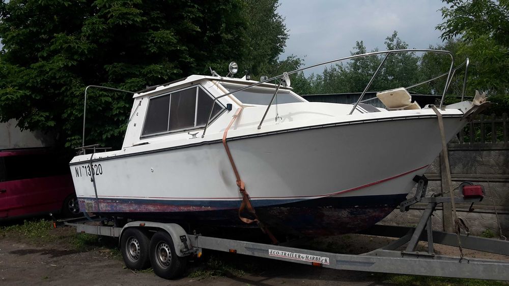 Jacht motorowy motorowka Hausboot ACM 660  oszczedny  diesel 140ps