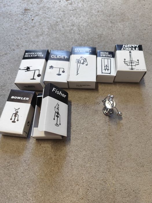 Zabawki balansujące metalowe