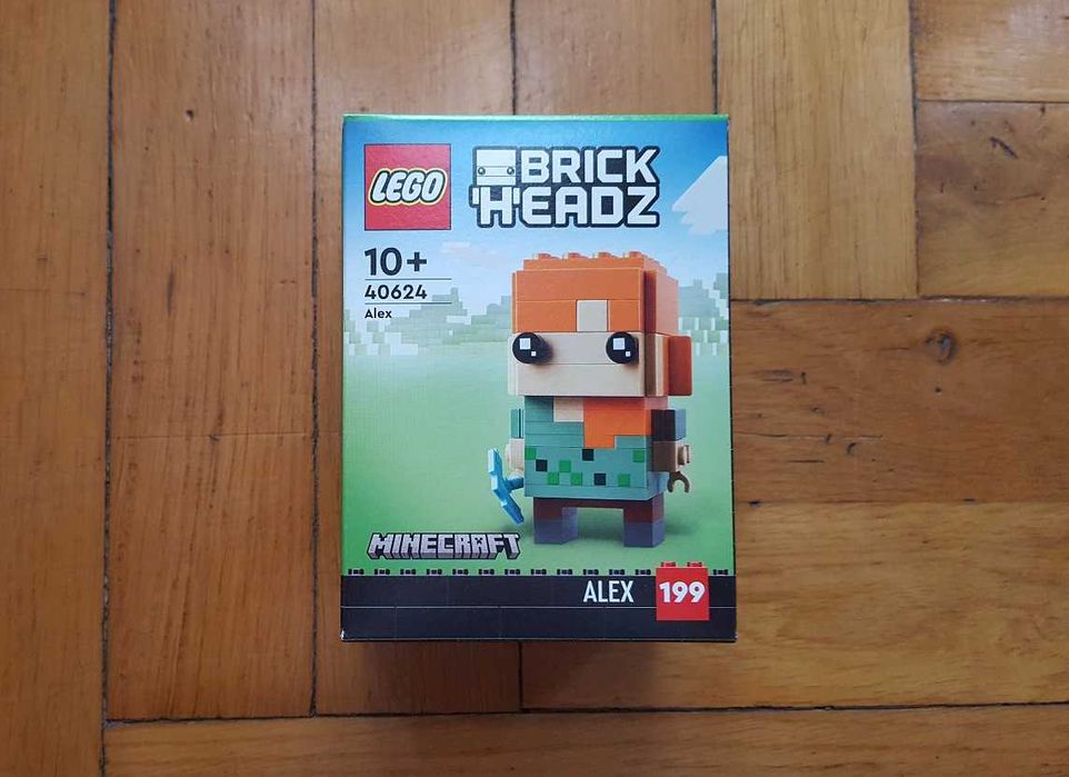LEGO 3x BrickHeadz Minecraft - 40625 Lama + 40624 Alex