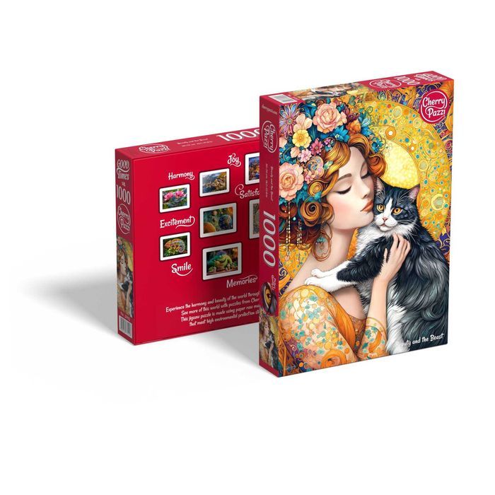 Puzzle 1000 CherryPazzi  Bloomy Cactus Fireworks