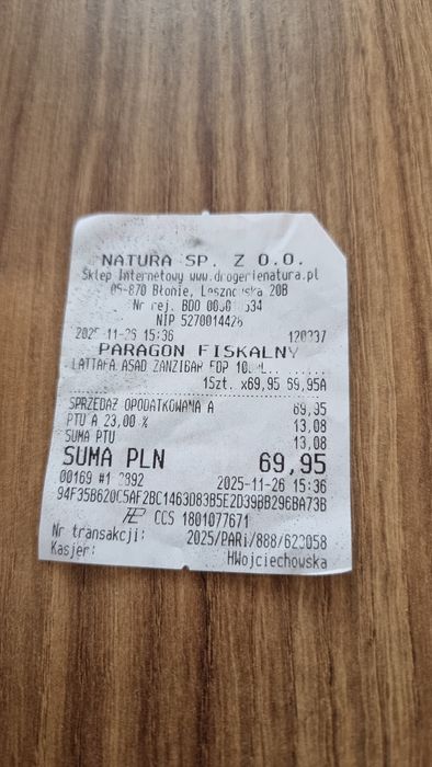 Perfum asad Zanzibar lattafa