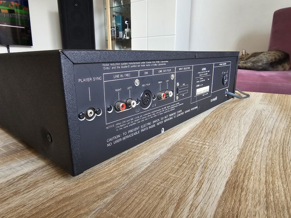 Magnetofon AIWA AD-M700E 3 głowice po serwisie