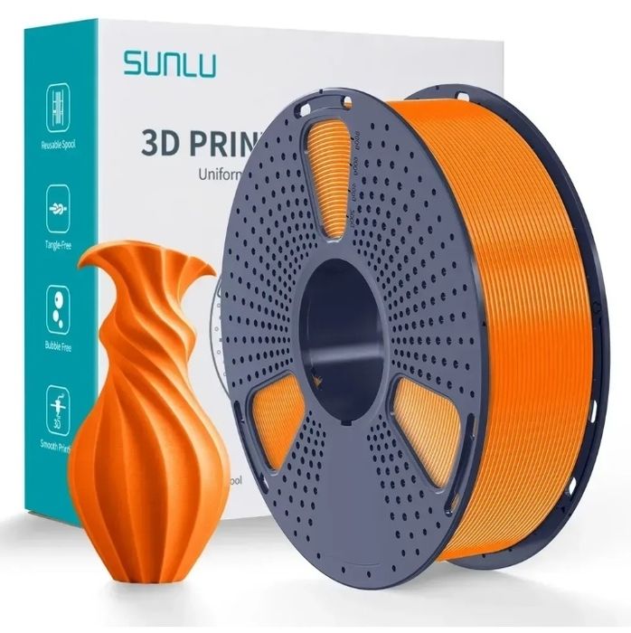 Пластик sunlu petg sun sunny orange новий запакований.