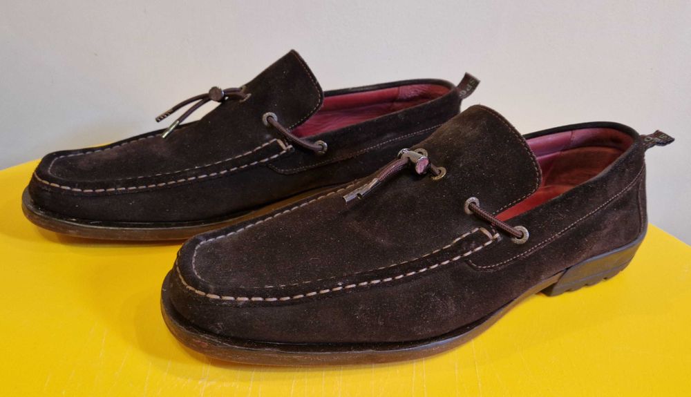 Męskie pantofle włoskiej marki Bruno Magli roz. 47