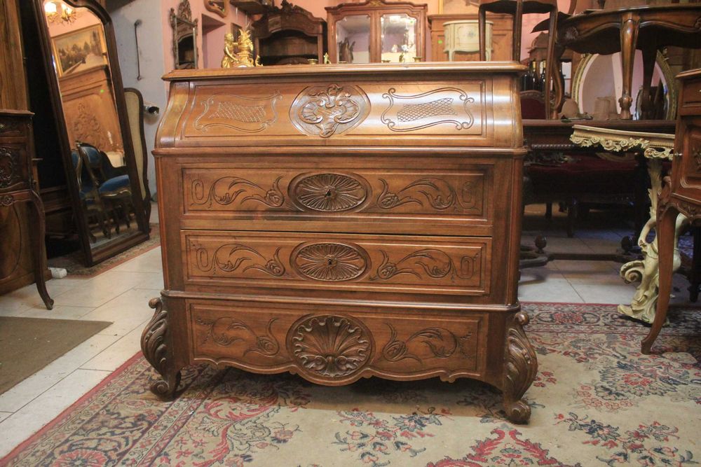 Ludwikowska toaletka - komoda Rocaille - Gryfino