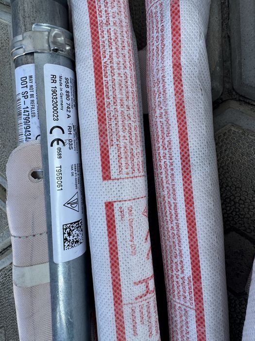 Комплект безпеки аирбаги Porsche Macan Gts 95b aibag руль ремни Порш