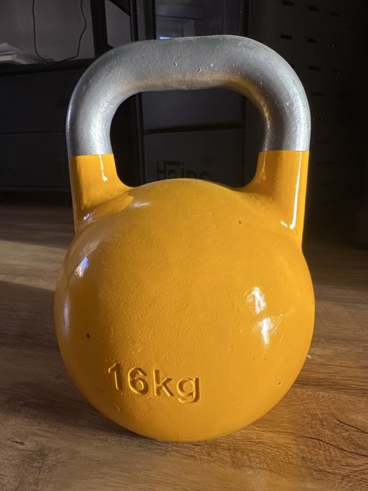 Kettlebell amarelo