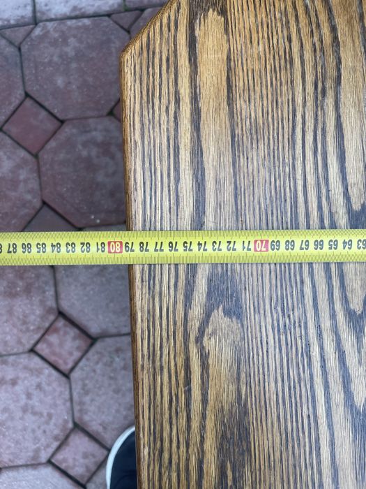 Столик журнальний, дубовий