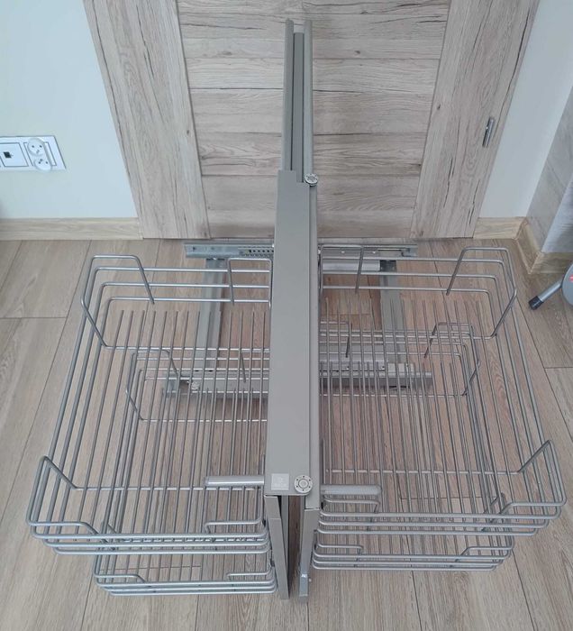 Cargo kosz narożny lewy REJS szary