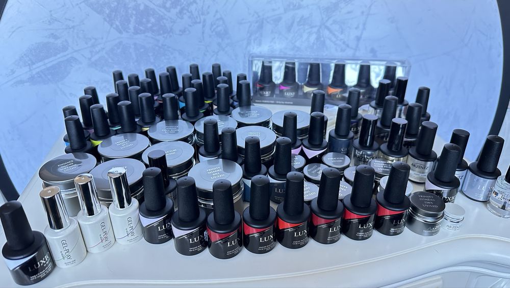 Нові! Гель лак Luxio,Trinity,Enhance,Coy,Blush,Delicate,Haven,топ,база