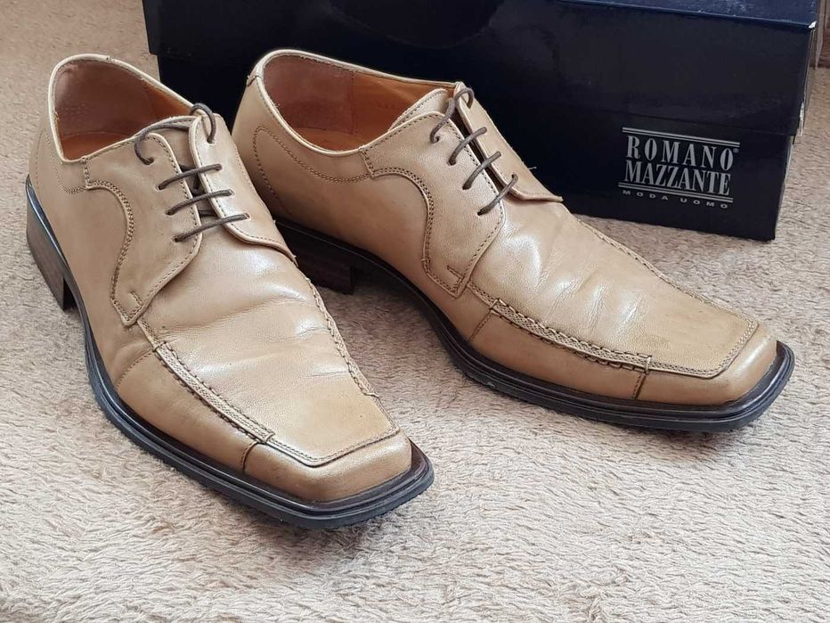 Buty skórzane Romano Mazzante, rozmiar 41