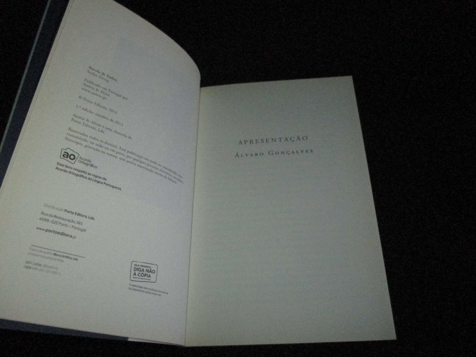 Livro Novela de Xadrez Stefan Zweig