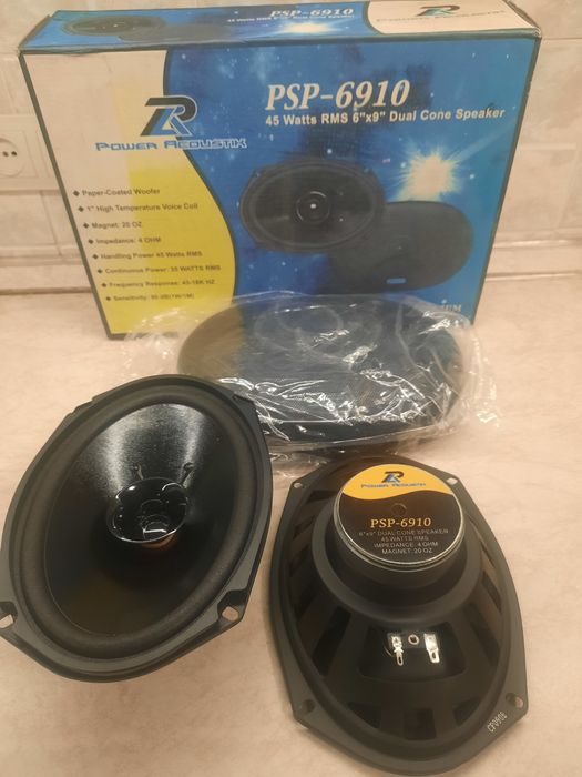 Динамики  6/9 овалы в авто.