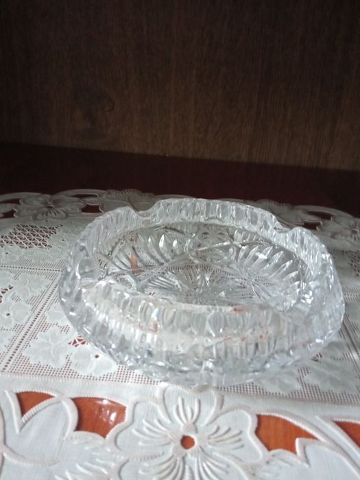 Пепельница хрустальная