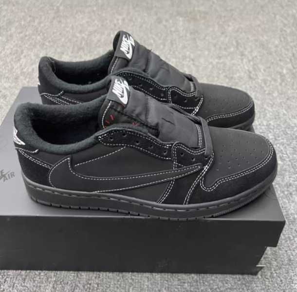 Buty Trampk Jordan 1 Retro Low OG SP Travis Scott Black Phantom R.45