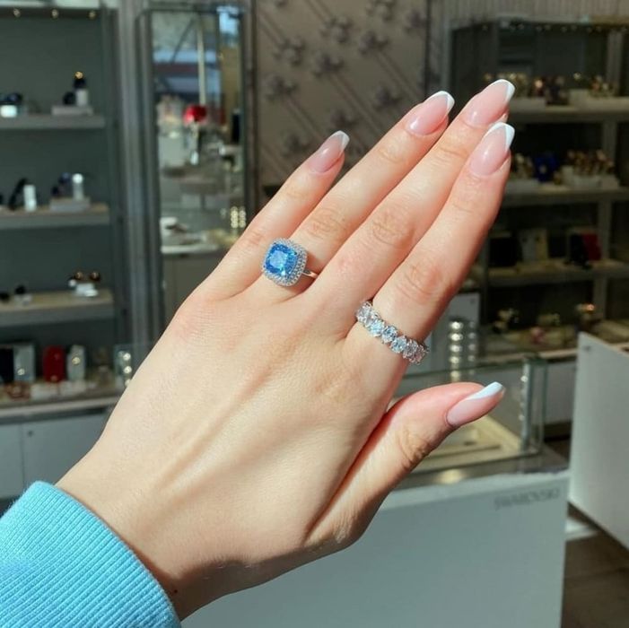 Каблучка Swarovski  matrix 58 р