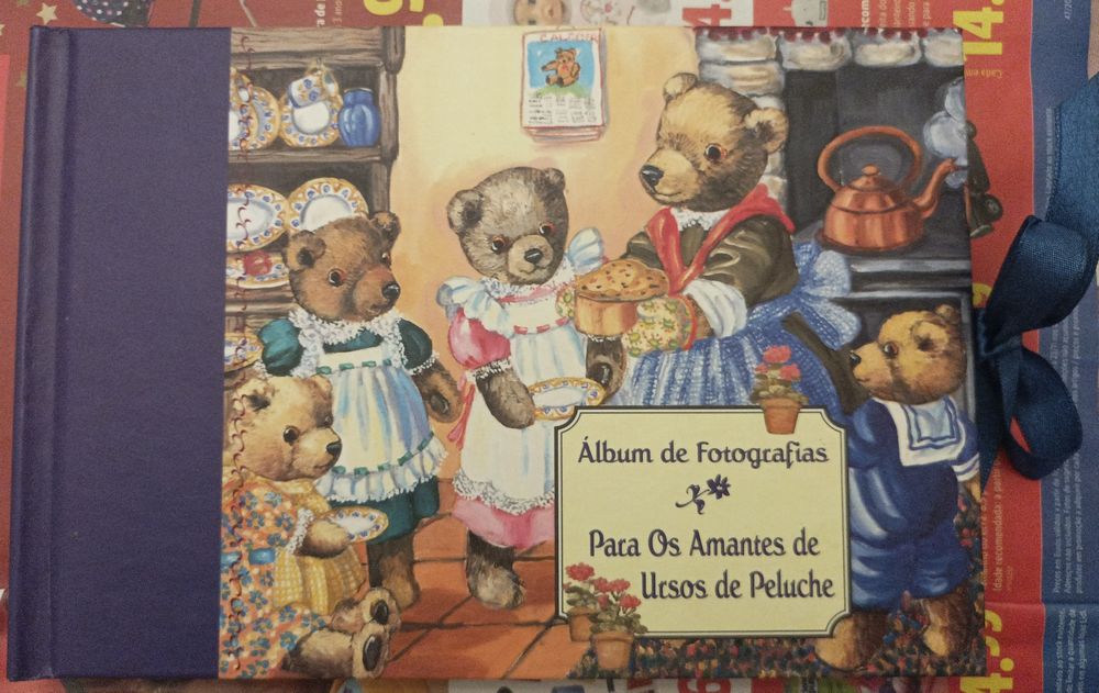 Lindo Álbum de Fotografias Para os Amantes de Ursos de Peluche