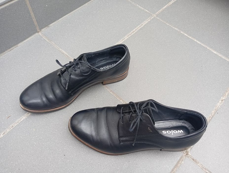 Buty skórzane Wojas damskie 39, raz użyte