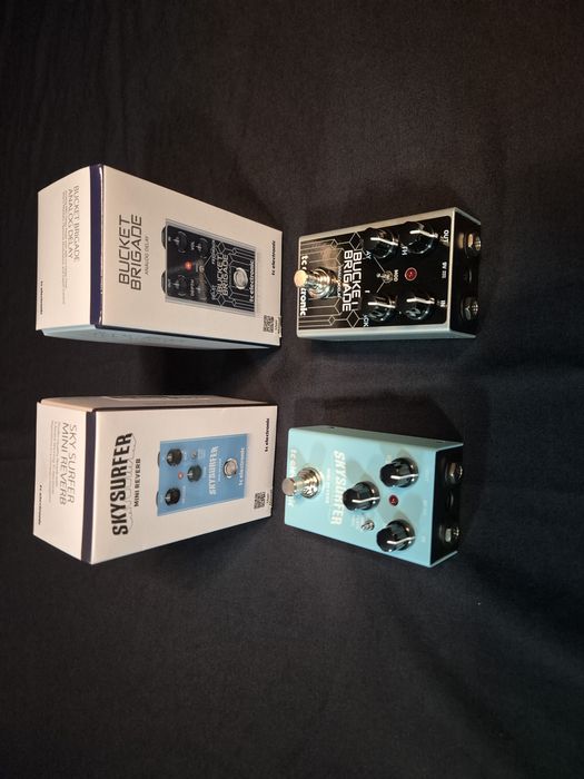 TC Electronic Skysurfer Reverb e Bucket Brigade Delay